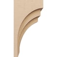 thumbnail image 3 of 11"W x 11"D x 22"H Wide Rockford Rough Cedar Woodgrain TimberThane Corbel, Primed Tan, 3 of 6