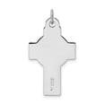 thumbnail image 3 of Auriga 925 Sterling Silver Rhodium-plated & Black Rhodium Design Cross Pendant for Women, 3 of 6