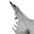 thumbnail image 3 of 1/72 modelo de avión de fuerza china J31 con soporte de exhibición avión de aleación para decoración de hogar y oficina colección de Gris Macarena avión de combate fundido a presión, 3 of 8