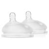 Olababy GentleBottle Silicone Replacement Nipple - 2 Pack - X Cut (Think Liquid)