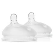 Olababy GentleBottle Silicone Replacement Nipple - 2 Pack - X Cut (Think Liquid)