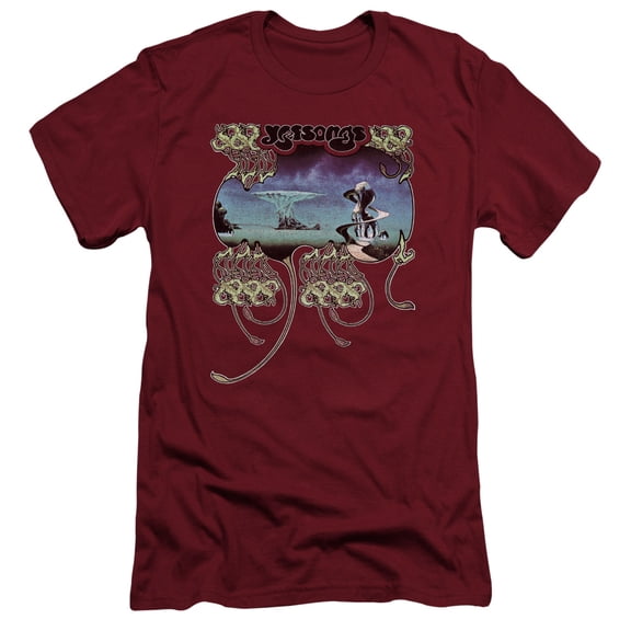 Yes Yessongs S/S Adult 30/1 T-Shirt Cardinal