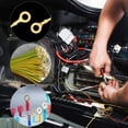 thumbnail image 4 of 300 Pcs Brass Ring Terminals M5 M6 M8 M10 Wire Connector Kit for Equipment Connection,DUBUNS, 4 of 5