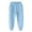 Sky Blue-2, variant on Boys' Jogger Sweatpants Solid Loose Trousers Long Pants Pure Sanitary Pants with Pockets for Toddler Boys 1-2 Years