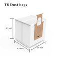 thumbnail image 3 of Paquete de 14 bolsas para aspiradora compatibles con Ecovacs Deebot T8, 3 of 6