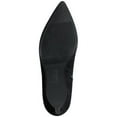 thumbnail image 4 of ALFANI Womens Black Padded Lissa Pointed Toe Stiletto Zip-Up Slouch Boot 6.5 M, 4 of 4