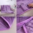 thumbnail image 3 of Electric Blanket Queen Size, USB Heated Blanket Machine Washable, Super Cozy Soft Electric Heated Shawl, 3 Heating Levels Auto Shutoff (Color : Purple, Size : 100 * 140cm), 3 of 7