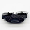 thumbnail image 4 of The tambourine African drum is percussion accessory for wooden box, 4 of 5