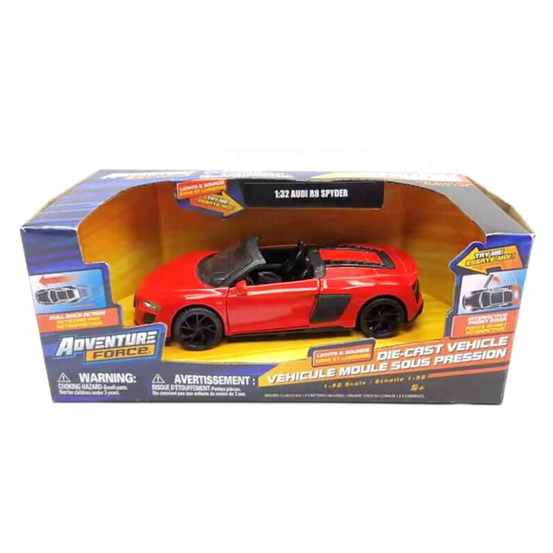 Die-Cast Vehicle 1:32 Scale Diecast Vehicle with Sounds & Lights