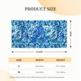 thumbnail image 5 of Picia Vibrant Blue Floral Pattern Party Banner, Festive Decoration, Holiday Banner, Celebration Decor, Event Banner, Reusable Party Banner-Small, 5 of 8