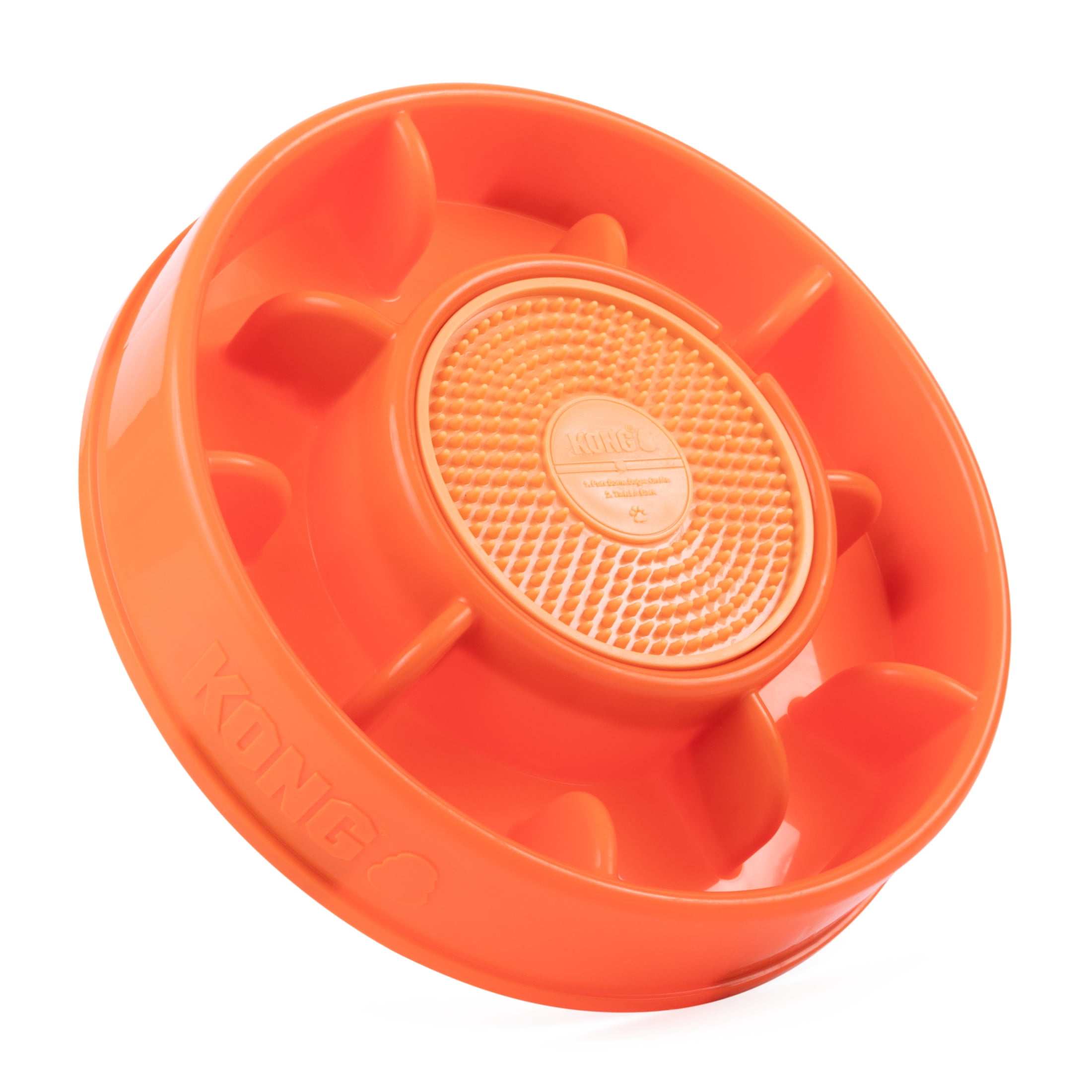 KONG Licks Mealtime Treat and Slow Feeder for Dogs, Large