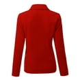thumbnail image 3 of Doublju Women's Full Zip Up Fleece Jacket With Pockets (Plus Size Available), 3 of 5