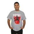 thumbnail image 4 of Atlanta Trae Young Cartoon Basketball Unisex Cotton Tee, 4 of 5
