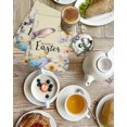 thumbnail image 4 of Happy Easter Kitchen Dish Towels for Drying Dishes Set of 3, Spring Grey Bunny Colorful Eggs Flower Brown Waffle Weave Microfiber Hand Tea Bathroom Towels Quick Dry & Absorbent Towel 15.7x23.6, 4 of 7