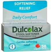 Dulcolax Stool Softener Liquid Gels 50 Liquid Gels (Pack of 3)