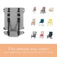 thumbnail image 4 of Silla de bebé Asientos de seguridad con correas Silla alta Arnés Asiento Silla alta de viaje para niños pequeños Asiento elevador de viaje Arnés de trona portátil, 4 of 5