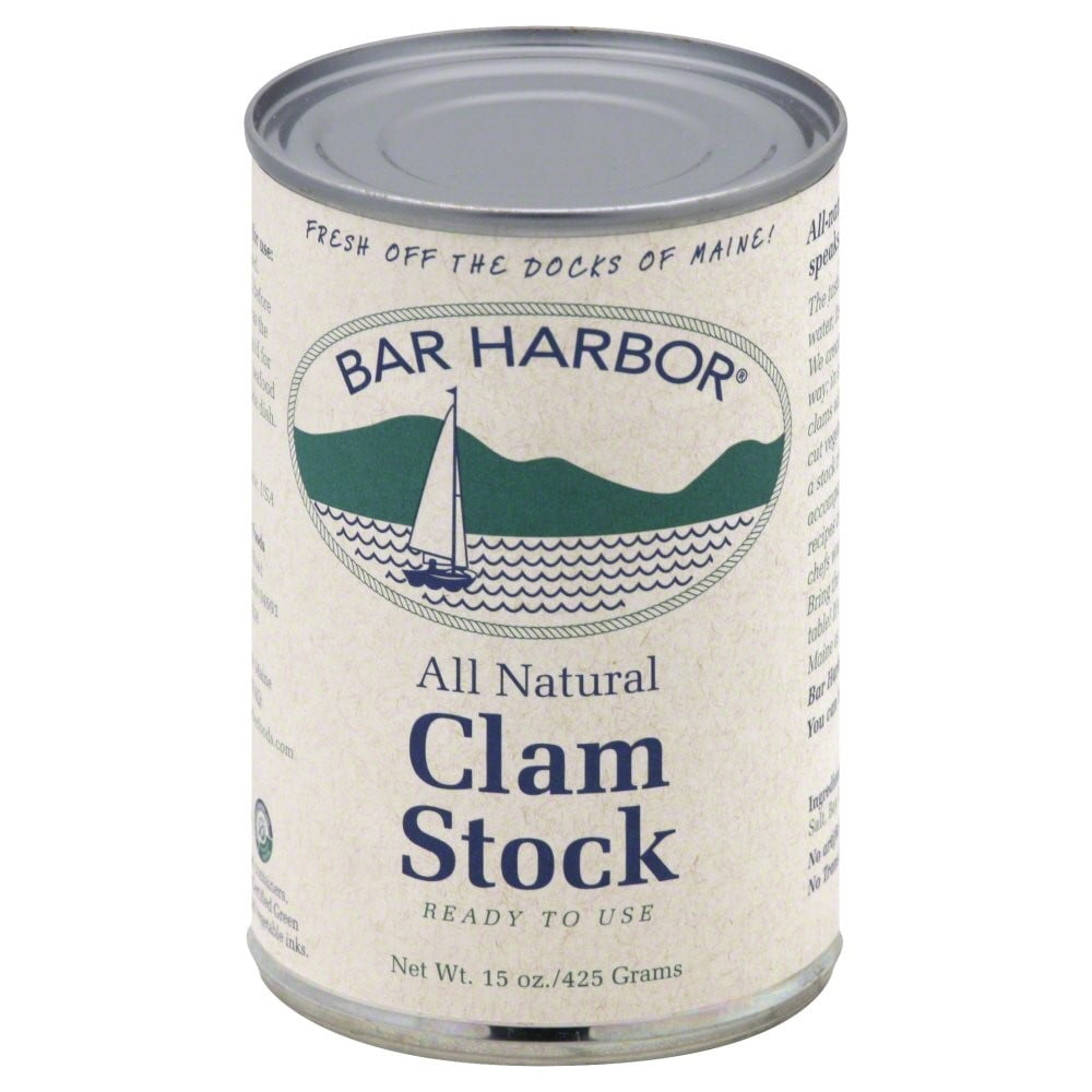 Bar Harbor Clam Stock, 15 Ounce Cans