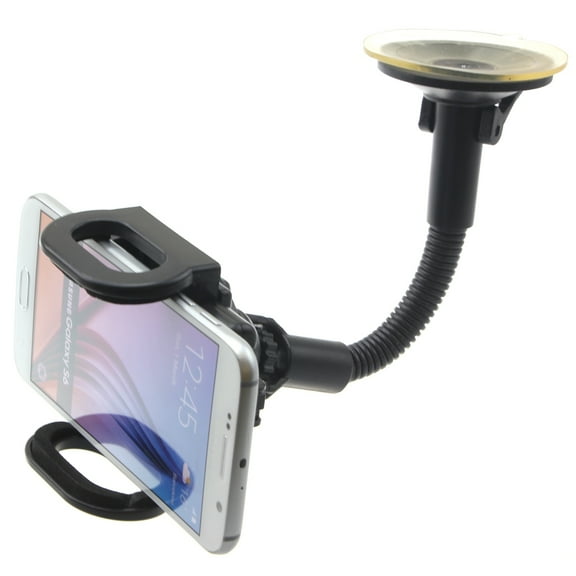 Holder Car Mount for Motorola Edge (2024)/(2022) - Windshield Cradle Swivel Dock Suction