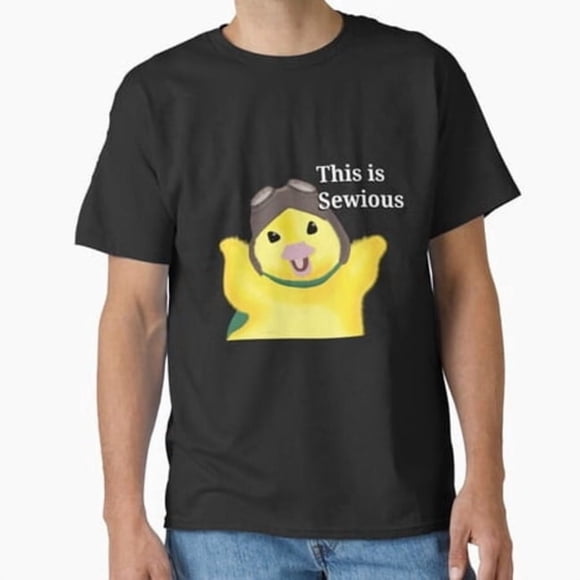 This Is Sewious Wonder Pets Mingming Funny Duckling Parody Unisex T-Shirt, sizes up to 3XL