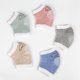 thumbnail image 3 of Calcetines para gatear para bebés, calcetines antideslizantes de algodón suave y transpirable, protecciones de seguridad, calentadores de piernas multicolores para bebés y niños pequeños Rojo Verde, 3 of 5