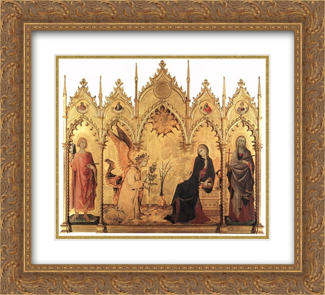Annunciation With St Margaret And St Ansanus