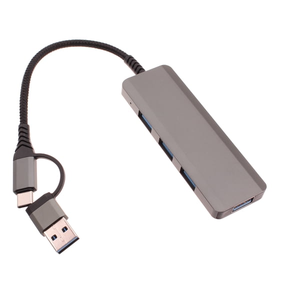 USB-C Adapter Compatible With iPad Air 10.9'/11"/13" (2020,2022,2024,2025,2026) - 4-in-1 Hub USB-A USB-C to USB-A Converter USB Splitter