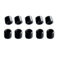 thumbnail image 2 of 10 Piezas Piezas de Guía Anillos Superiores de Línea de Pesca Tapas de Punta de Guías de Bricolaje Manualidades 03 cilíndrico negro Sunnimix Anillo de cerámica de guía de caña de pescar, 2 of 8