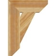 thumbnail image 3 of Ekena Millwork 6"W x 20"D x 28"H Traditional Slat Rough Sawn Bracket, Western Red Cedar, 3 of 4