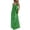 Coffee, variant on TAGOLD Womens Sleeveless Round-Neck Ankle Dress Solid Color Backless Strap Loungewear Summer Loose