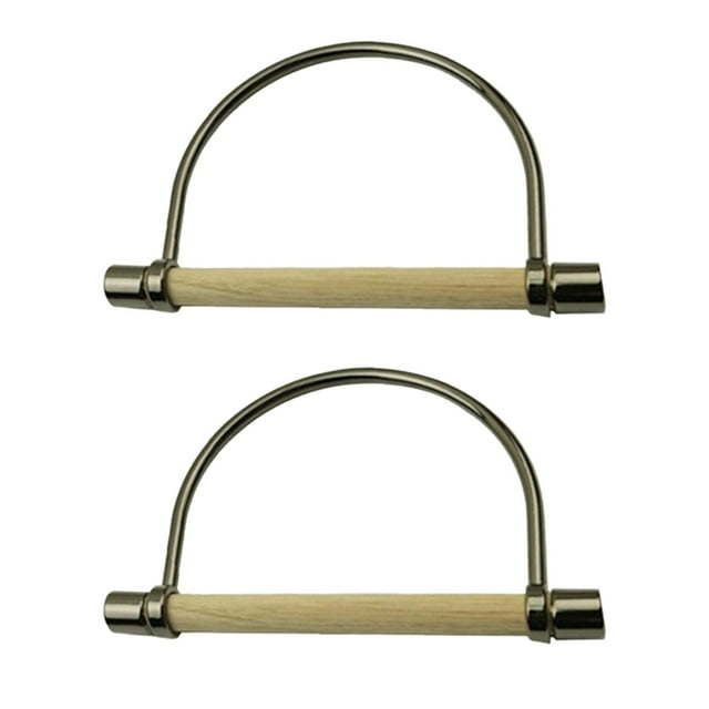 Tachiuwa Purse Handles Frame Creative Bags Handle for Handbag Beach Bags Braid Hand Bag Color B