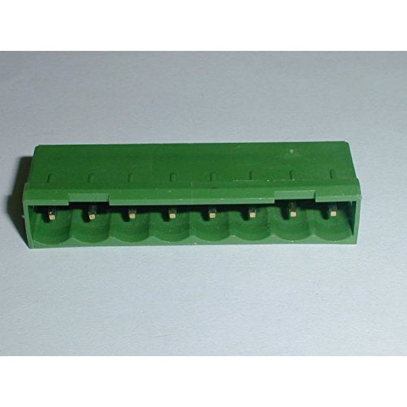 2EHDV-08 PLUGGABLE TERMINAL BLOCK HEADER 8 POS STRAIGHT CLOSED END 5MM ( 1 EACH) - 2EHDV-08