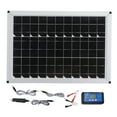 thumbnail image 2 of 100W 18V Solar Panel, 100W 18V Monocrystalline Portable Solar Panel Strong Applicability High Conversion Efficiency  for Automobiles for Outdoor Agriculture, 2 of 8