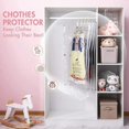 thumbnail image 5 of Hanging Vacuum Storage Bags for Clothes, 4 Packs (105×70Cm), Vacuum Bag for Suits, Coats, Jackets, Save 80% Space Closet Organizer Vacuum Bags, 5 of 5