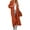 Orange, variant on Women's Oversized Long Cardigan Sweaters Long Sleeve Split Open Front Drape Knit Duster Coat