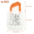 thumbnail image 2 of 14pcs Graffiti Bag, Non-woven Colouring Bags Party Favor Bag Graffiti Bag with 12 Colouring Pen for DIY Graffiti Bags Ideal Children's Birthday Gifts for Birthday Parties Gifts Schools Kindergarten, 2 of 7