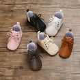 thumbnail image 2 of Infant Baby Boys Girls Soft Sole Non-Slip High-Top Shoes, 2 of 8