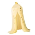 thumbnail image 2 of Yuarrent Dosel para dormir de malla para niñas, cortina de red para cama, decoración de techo, ropa de cama para el hogar, Protector de insectos, Repelente de insectos y plagas Amarillo Yuarrent HA003764-02, 2 of 6