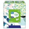 Great Value Soothing Lotion 3Ply Cube Box Facial Tissues, 4 Pack (300