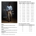 thumbnail image 4 of Mens Pants Navy 32X34 Straight Fit Khakis Chinos Stretch 32, 4 of 6