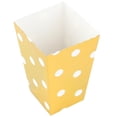 thumbnail image 2 of 60 uds. Bolsas de palomitas de maíz de estilo rayado, cajas de regalo para cumpleaños, niños, fiesta de película, manchas onduladas, 2 of 10