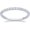 White, variant on La Joya 1/4 CT TW Lab Grown Diamond Rings for Women | Real 10K White Gold Diamond Band | Size 4.5