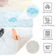 thumbnail image 3 of Yayeee Bath Rug for Bathroom Floor Non Slip Rectangle Fluffy Soft Absorbent Mat, 16"x24", Black Cute Cat, 3 of 7