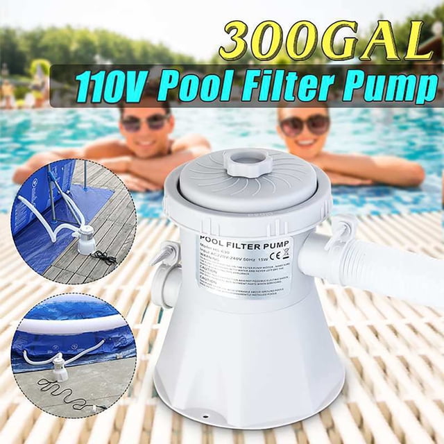 Juego De Bomba De Filtro Para Piscina, Bombas De Filtro Eléctricas Para Piscina, Kit De Bomba De Agua Con Filtro Para Piscina