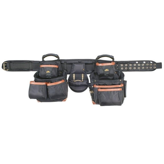 CLC Work Gear 51452 27 Pocket 4 Piece Pro Framer's Combo System Tool Belt