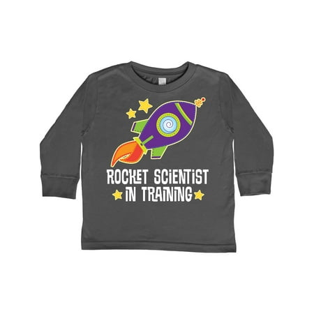 

Inktastic Rocket Scientist in Training Gift Toddler Boy or Toddler Girl Long Sleeve T-Shirt