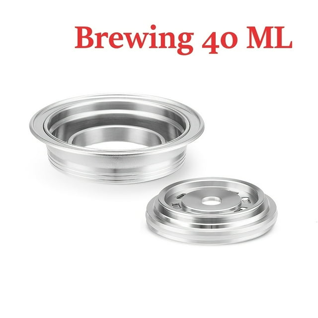 CUITING Stainless Steel Reusable Coffee Pods Adapter - Compatible with VertuoLine GCA1 Delonghi ENV135 & VertuoMachine Metal Converter Holder for NESCAFÉ OLd Recyclable Coffee Capsule