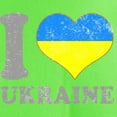 thumbnail image 3 of CafePress - I Love Ukraine Native Ukrainian Flag T Shirt - Light T-Shirt - CP, 3 of 4