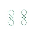 thumbnail image 4 of Reusable Plant Clips for Climbing Vines - 100 Pack for Tomato, Cucumber & Garden Support, 4 of 9