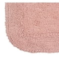 thumbnail image 5 of Home Weavers Radiant Collection Bathroom Rug 100% Cotton Bathroom Rugs Set, Machine Washable Rug, Soft & Absorbent bath Rug, Kitchen Mat, Bath Rug, Bath Floor Mat Non Slip, 21"x34" Rectangle, Pink, 5 of 9