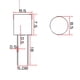 thumbnail image 5 of 240x Dip Mounted Miniature Slow Blow Fuse Fuse Assorted Kit 0.8A 2.5A 4A, 5 of 9